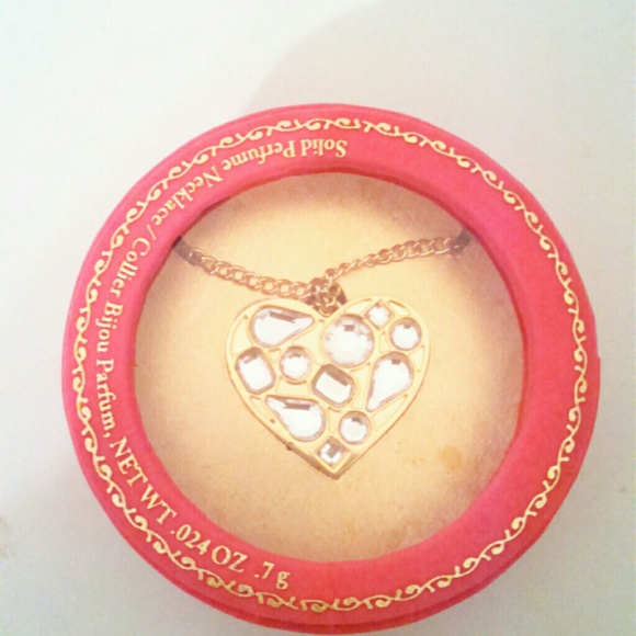Juicy couture perfume necklace NWOT