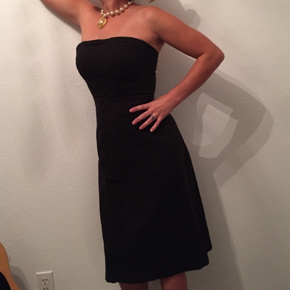 J. Crew Dresses & Skirts - J.Crew little black strapless dress lbd 6