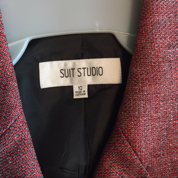 Burgundy and brown stylish blazer from Suit Studio - Picture 3 of 3