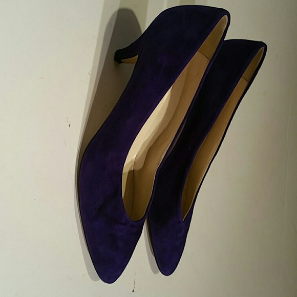 Bandolino Women's Genuine Suede Pumps Size 8.5 N