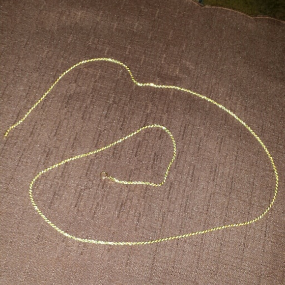 14k gold necklace