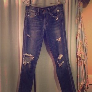 Joes Jeans - Dark distressed