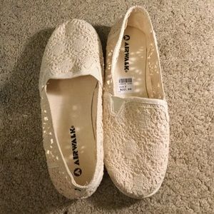 Airwalk Beige Slip Ons