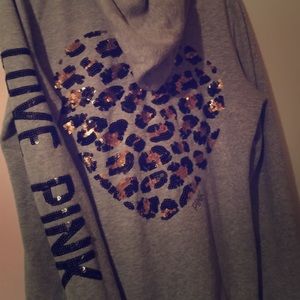 Rare bling VS Pink hoodie