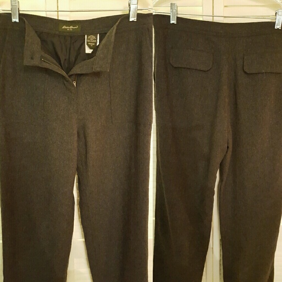 Wool grey lined slacks