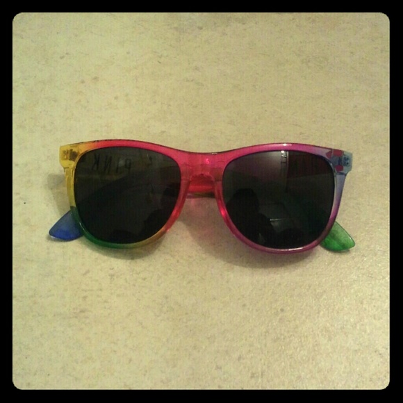 Victoria's Secret Rainbow Sunglasses (PINK)
