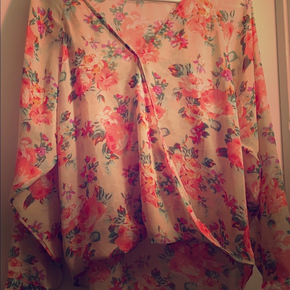 Semi sheer blouse. Forever 21 - Picture 1 of 2