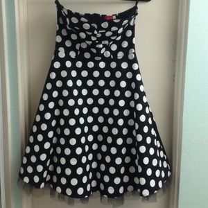 Ruby Rox sexy polka dot dress💋
