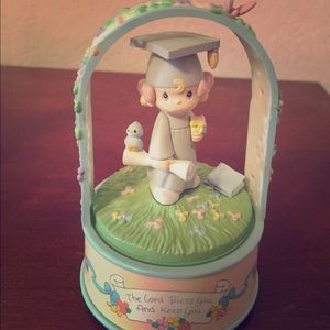 Precious Moments graduation music box