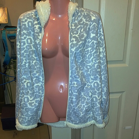Leopard Fleece Jacket