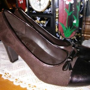 Brown Suede Shoes.  Not worn