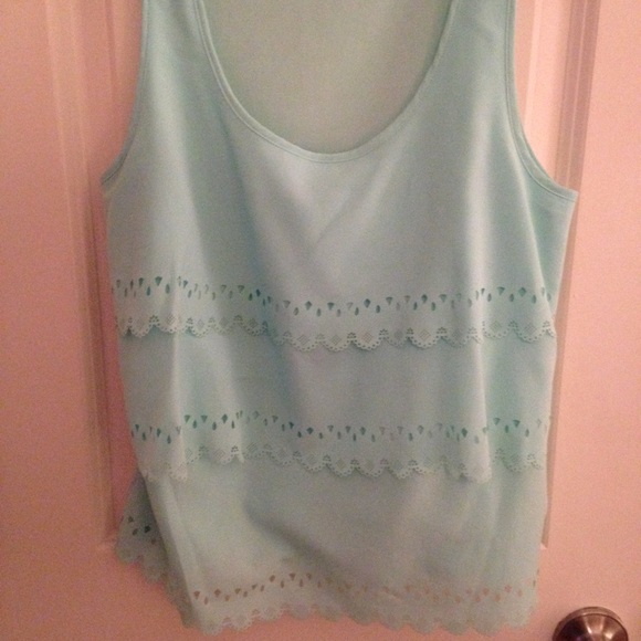 Lace tank