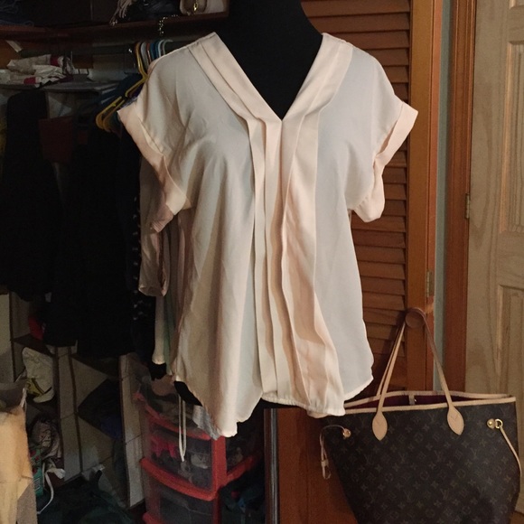 Light pink blouse