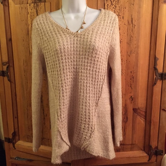 Cg l cg Sweaters - Long knit hi lo sweater