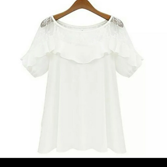 NEW White Top - Picture 2 of 2