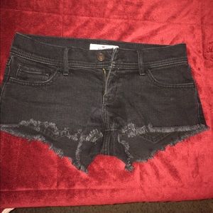 Distressed shorts