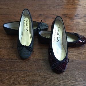French Sole ballet flats