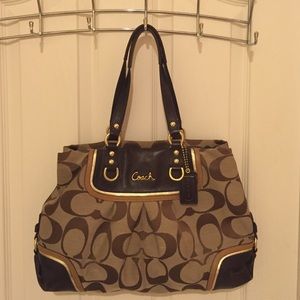 Coach Signature Ashley Spectator carryall