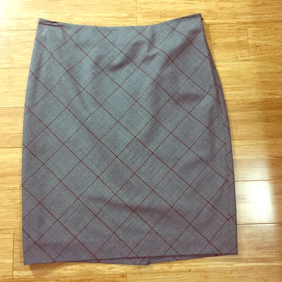 Glen Plaid skirt from The Limited.