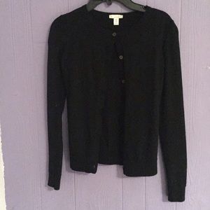 Black Button Down GAP Cardigan (Like New)