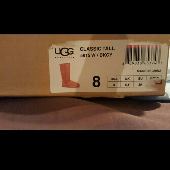 Classic tall ugg size 9 rusty pink color w box - Picture 2 of 4