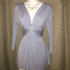 BOSTON PROPER Deep V-Neck Top