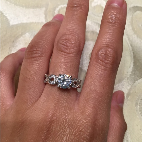 Sterling silver Infinity ring