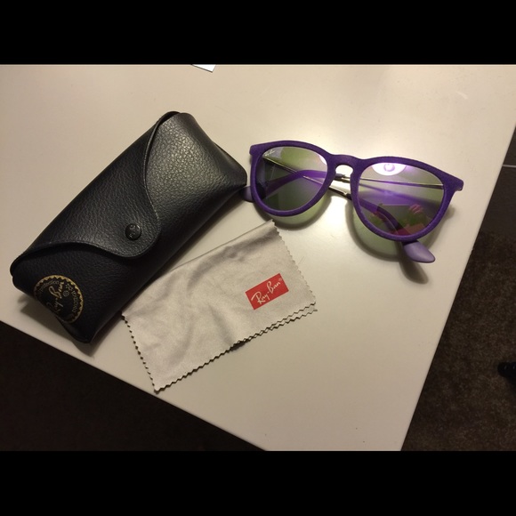 Ray-Ban Accessories - ✨ SALE ✨ purple Ray-Bans 9/10 condition!