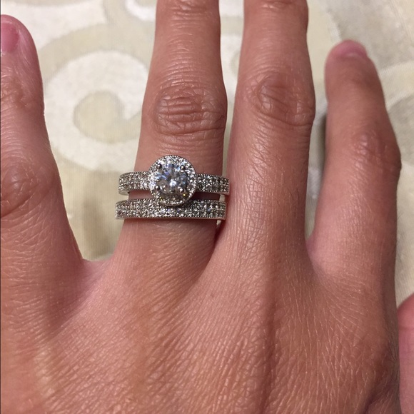 Sterling silver Be Mine ring