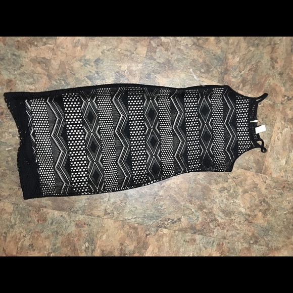 Black and nude dress