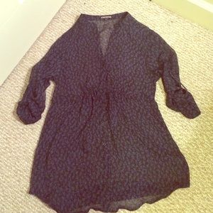 Chiffon express tunic