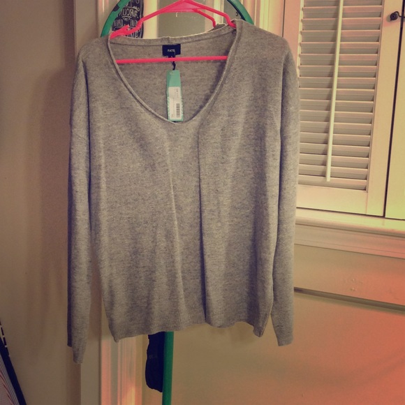 Grey sweater from stitch fix