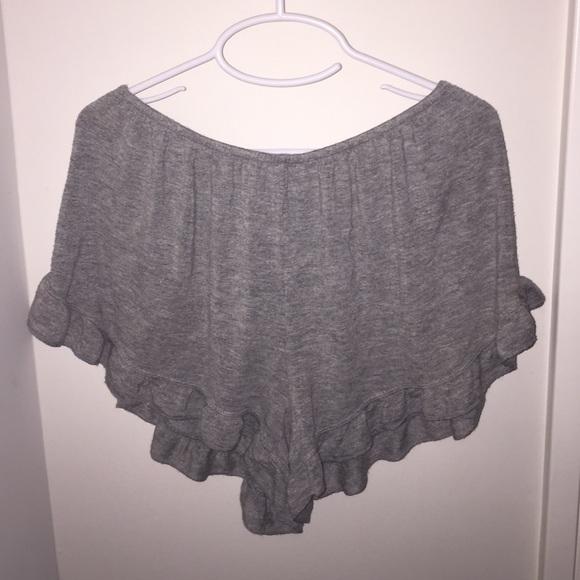 brandy melville grey vodi shorts