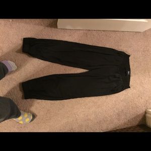 American eagle jogger black silk