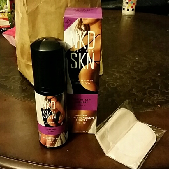 Nkd Skn tinted tan mousse