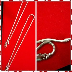 Sterling silver anklet