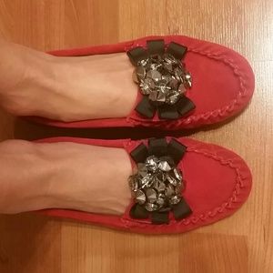 Lamo women's leather moccasins