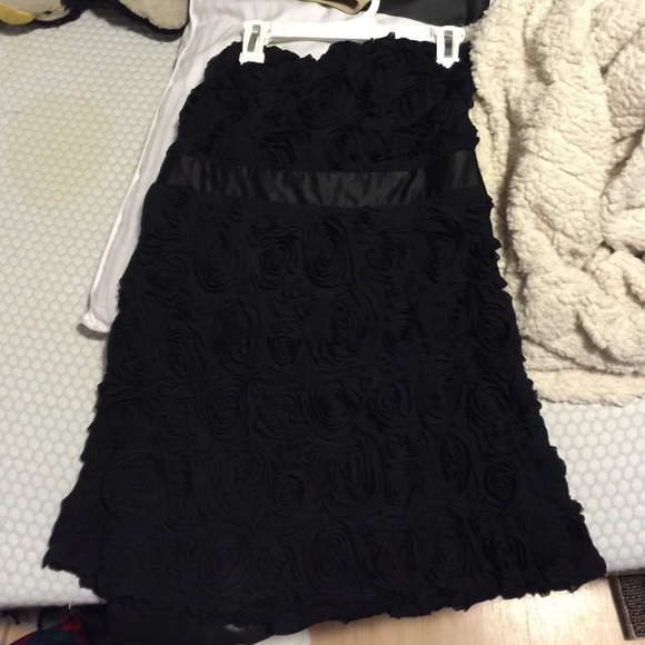 Black Strapless Dress from F21