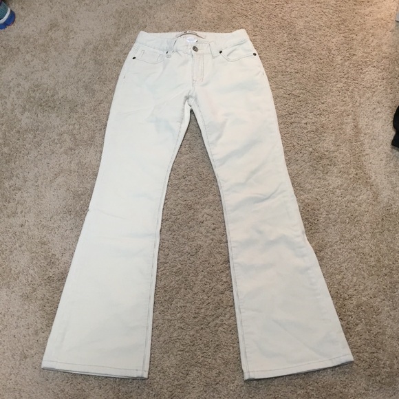 Gap 4R cream cords. Like new! Curvy, low rise - Picture 3 of 4