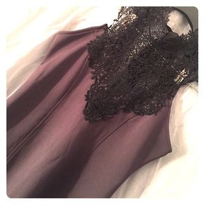 Upper Neck Laced Dress