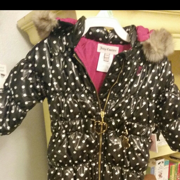 Juicy couture snow suit 6/9 months.