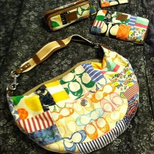 COACH HOBO purse & all accessories.