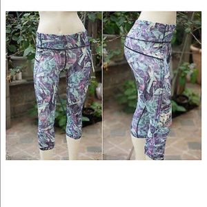 Lululemon run top speed crop pant