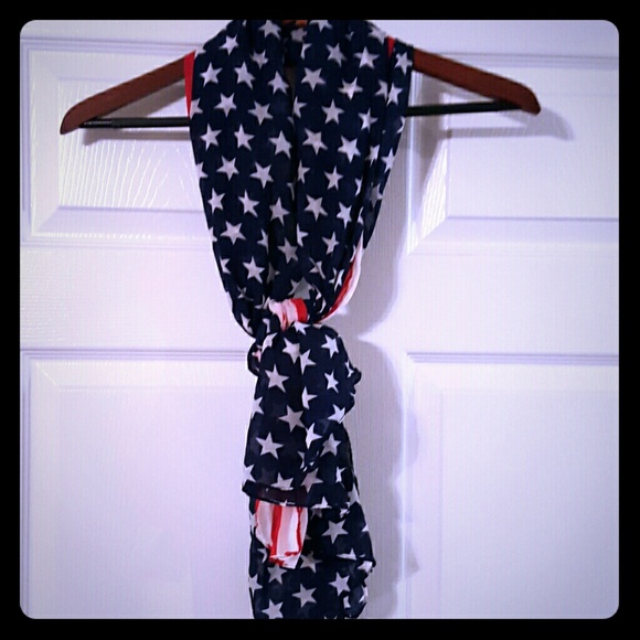 American flag scarf