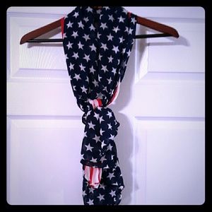 American flag scarf