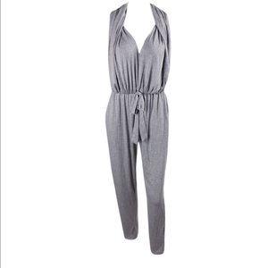 Sexy grey jumpsuit