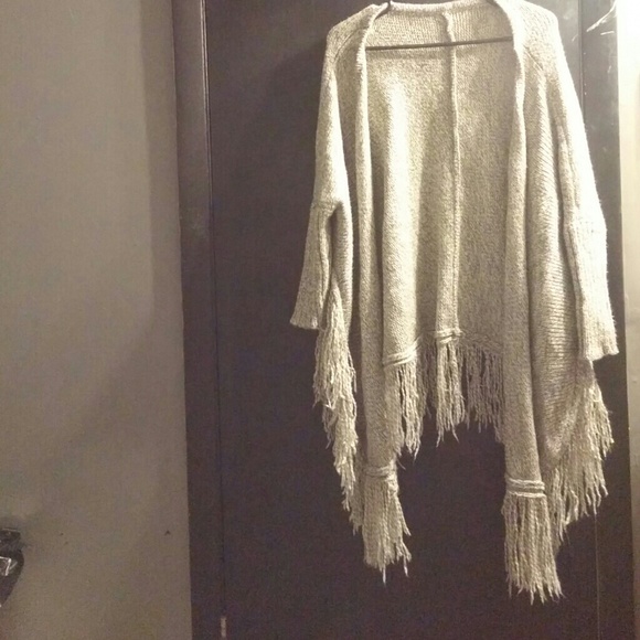 Open fringe Sweater