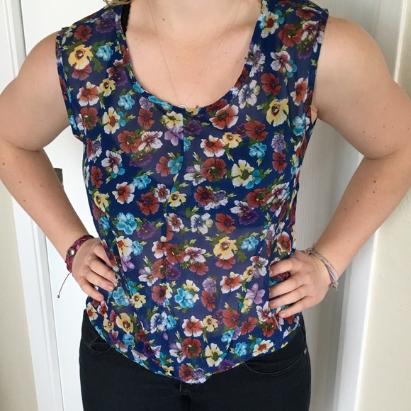 Floral Print Blouse