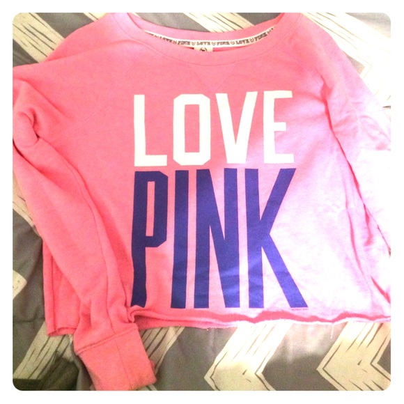 PINK Victoria's Secret crop sweater