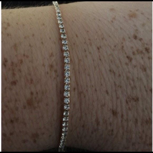White topaz bracelet